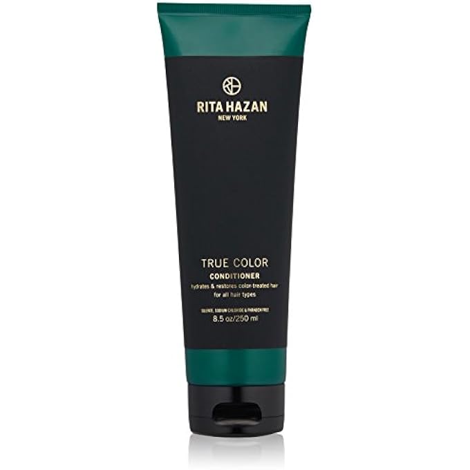 Rita Hazan TRUE COLOR CONDITIONER FOR COLOR TREATED HAIR HYDRATES WITHOUT WEIGHING HAIR DOWN, 8.0 OZ - Image 1
